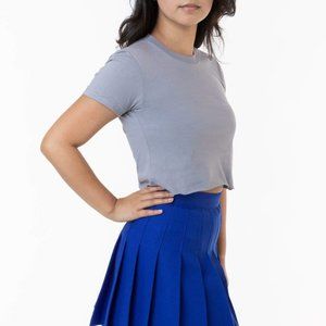 Los Angeles Apparel Fine Jersey Crop Top - NWOT